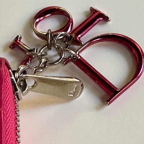 Authentic Dior Lady Dior card case and coin purse in patent leather - Picture 3 of 9